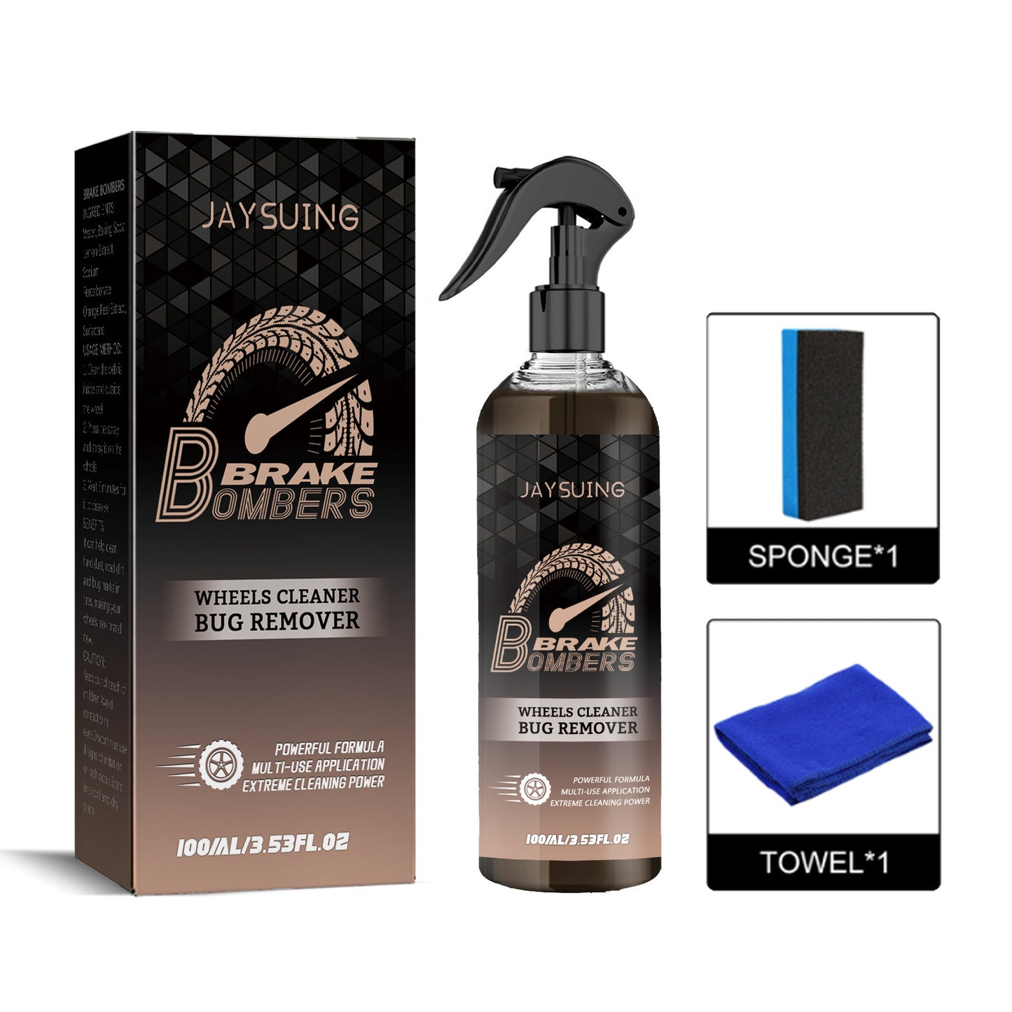 Brake Disc Decontamination Polishing Maintenance Rust Removing Cleanser